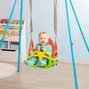 Outsunny 3-in-1 Babyschaukel, Kinderschaukel mit Produktbild-Vorschau 2