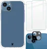 Hülle + 2x Glas + Linse Bizon Case Clear Pack für iPhone Produktbild-Vorschau 1