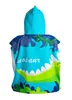 Detské pončo uterák s kapucňou Bestif BRP01 Dino 120x60 cm, Náhľad obrázku produktu 2