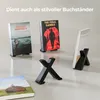 LP Vinyl Ständer Schallplatten Halterung X-förmiger Produktbild-Vorschau 3