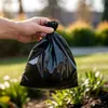 vidaXL Sacchetti per cani 750 pz. nero 30x20 cm PE Anteprima dell’immagine prodotto 2