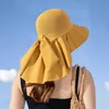 Sommer-Bucket-Hut für Damen mit Schal, breiter Krempe, Produktbild-Vorschau 9