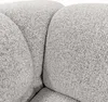 Ecksofa Designersofa BLANCHE in Stoff Bluvel Schwarz Produktbild-Vorschau 5