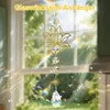 2 Stück Lotus Sonnenfänger Kristall Fensterdeko Prisma Glas Produktbild-Vorschau 2
