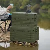 Klappbare Campingbox mit Deckel Grün 42L NCB4003 NILS CAMP Produktbild-Vorschau 10