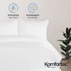 Komfortec Deluxe Bettwäsche 140x200 2 teilig Weiß - Produktbild-Vorschau 4