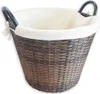 HABAU Feuerholzkorb, 48 cm, braun, aus Polyethylen Produktbild-Vorschau 2