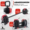 SPORTSCHMIEDE Verstellbare Hanteln 3in1 Hanteln Set Produktbild-Vorschau 5