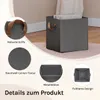 WOLTU Faltbare Aufbewahrungsboxen 3 Stück, ohne Deckel Produktbild-Vorschau 6