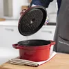 Staub 40509-835-0, 3,7 l, Rot, Eisenguss, Emaille, Keramik, Produktbild-Vorschau 6