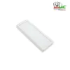A white vacuum cleaner filter is presented against a white background, with a brand logo in the upper right corner. Náhled obrázku produktu