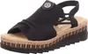 Rieker Damen Keilsandalette Sandale Modeschuh schwarz 38 Produktbild-Vorschau 128