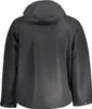 Schwarze Herren-Sportjacke mit Kapuze – Funktional & Produktbild-Vorschau 2