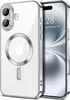 Magnetische Klar Hülle für iPhone 16, Kompatibel mit Produktbild-Vorschau 1
