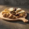 Tagliere rotondo con manico 35 cm legno faggio Anteprima dell’immagine prodotto 6