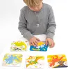Puzzle Układam Dinozaury CzuCzu - 5 układanek x 9 elementów Anteprima dell’immagine prodotto 4