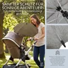 BAMBINIWELT Sonnenschirm für Kinderwagen Ø68cm UV-Schutz50+ Produktbild-Vorschau 2