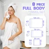 Set di asciugamani Cloud Pillow, 8 pezzi – 100% cotone Anteprima dell’immagine prodotto 3
