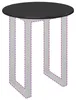 Piano tavolo vidaXL nero, Ø 60 x 1,5 cm, materiale a base Anteprima dell’immagine prodotto 3