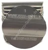 50x Zeco Schellka Wertmarke AM7 silber Nr. 1 für Münzzähler Produktbild-Vorschau 1