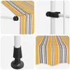 vidaXL Einziehbare Markise Handbetrieben 300 cm Gelb/Blau Produktbild-Vorschau 5
