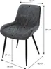 ML-Design 6er Set Esszimmerstühle mit Rücken- und Produktbild-Vorschau 7