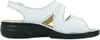 Bequeme Sandalette Finn Comfort Milos, Damen, Weiß, Leder, Produktbild-Vorschau 4
