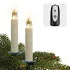 Kerzen LED Weihnachtsbaum 10er Set Deko Weihnachten Produktbild-Vorschau 2