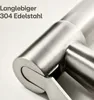 Praknu | Set bidet WC doccetta per doccia intima argento Anteprima dell’immagine prodotto 3