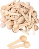 50er-Pack Mini-Holzlöffel – natürliche, handgefertigte Produktbild-Vorschau 1