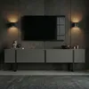 Skye Decor, soporte de TV de alta calidad, color antracita Vista previa de la imagen del producto 2