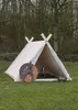 Tenda Viking, 3 x 2,7 x 2 m, 350 g/m², colore naturale Anteprima dell’immagine prodotto 1