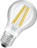 A clear, studio shot of an LED filament light bulb against a white background. Produktbild-Vorschau