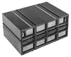 Modulaire kast met 12 lades, planken van 23 x 13 cm, soepel Productafbeelding-voorbeeld 8