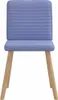 vidaXL Esszimmerstühle 6 Stk. Jeansblau Stoff Produktbild-Vorschau 3