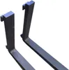Two black forklift forks are shown against a white background. Produktbild-Vorschau