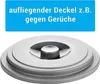 Eimer mit Deckel 5l, 3er Set Putzeimer Haushalteimer Produktbild-Vorschau 3