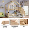Merax Etagenbett Kinderbett 90x200 cm mit Schubladen, Produktbild-Vorschau 14