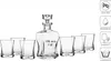 KROSNO Signature Whisky Set 7er Set – 500 ml Karaffe + 6x Produktbild-Vorschau 8