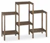 Relaxdays Drevené schodisko na kvety, štýl shabby, do Náhľad obrázku produktu 8