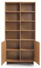 Bücherregal SUNA 98 cm hoch Standregal Karamell Eiche 2 Produktbild-Vorschau 4