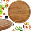 KADAX kulaté prkénko na krájení z dubového dřeva, Náhled obrázku produktu 3