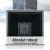 Blumentopf 39cm Pflanzkübel 36L Grau Kunststoff Pflanztopf Produktbild-Vorschau 3