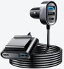 12V 24V auto USB accendisigari spina multipla 5x USB Anteprima dell’immagine prodotto 1
