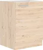 Dolní jednodveřová skříňka BERIT - šířka 60 cm, dub Náhled obrázku produktu 1