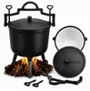 HAGE Dutch Oven Gulaschkessel aus Gusseisen emailliert  mit Produktbild-Vorschau 1