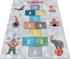 Kinder Teppich Kinderzimmer für Jungs und Mädchen Grau Produktbild-Vorschau 1