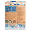The image shows the back of a product package for laundry detergent sheets, with various text, diagrams, and logos. Produktbild-Vorschau