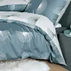 Janine Mako-Satin Bettwäsche J.D. 87073 blaugrün 240x220 cm Produktbild-Vorschau 4