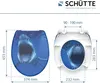 SCHÜTTE WC sedátko SHARK, WC sedátko z duroplastu s měkkým Náhled obrázku produktu 6